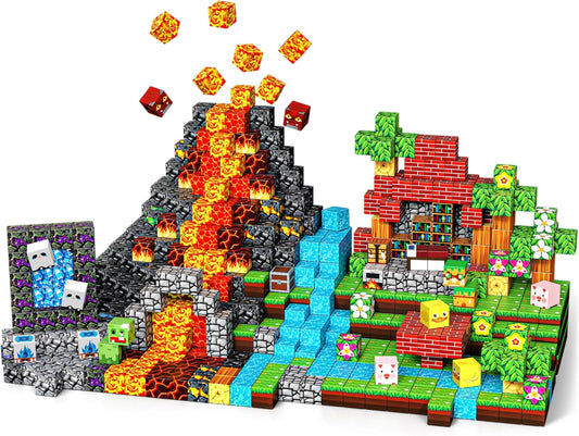 200 PCS Magnetic Building Blocks – Build, Explore & Learn Through Play